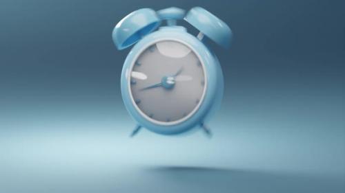 Videohive - 3D Alarm Clock Close-Up - 48068278 - 48068278