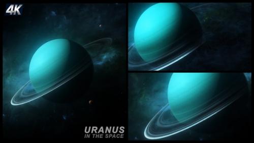 Videohive - Uranus In The Space - 48068953 - 48068953