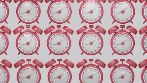 Videohive - Vintage Charm: 3D Retro-Style Alarm Clock Design - 48069052 - 48069052