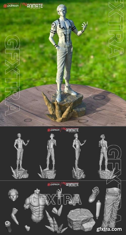 my Animate - Sukuna &ndash; 3D Print Model