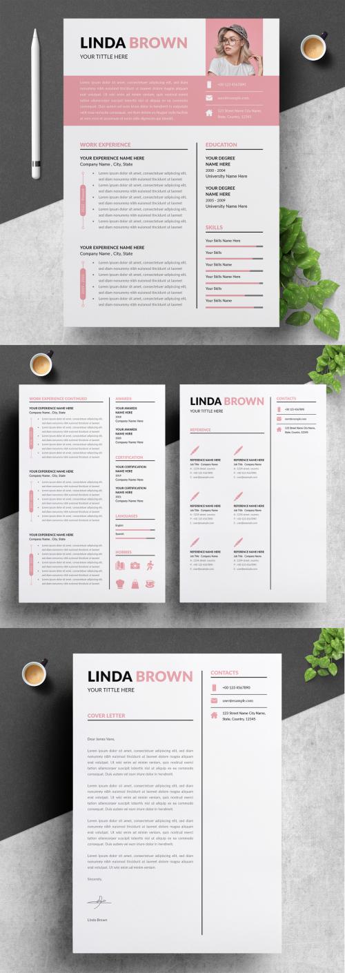 Stylish Resume Template 646766697