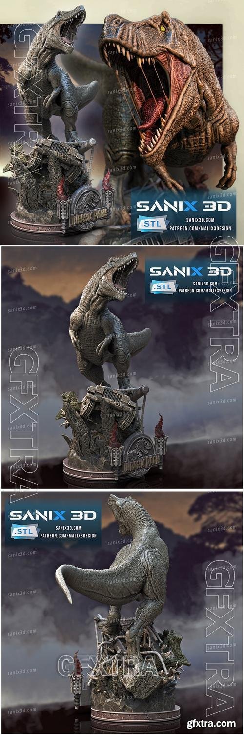 Sanix - Jurassic Park &ndash; 3D Print Model