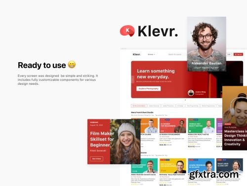 Klevr - Online Learning for All Platform Ui8.net