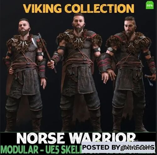 Norse Warrior - Male Vikings - Fantasy Collection v5.01