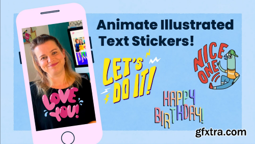 Animate Illustrated Text Stickers using Procreate and Adobe After Effects