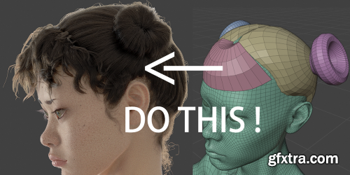 Blender - N Hair Nodes V1