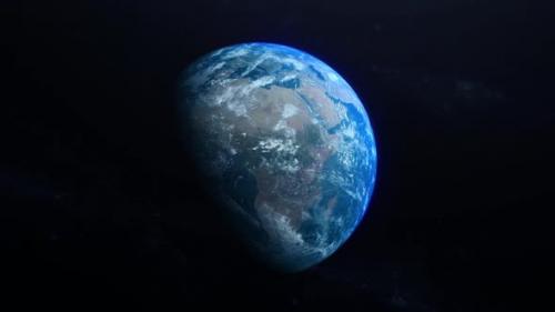 Videohive - Earth View From the Space - 48077641 - 48077641