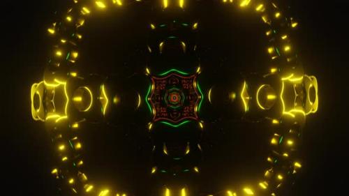 Videohive - Neon Disco Strobe Lights in Pulsating VJ Loop Motion - 48091738 - 48091738