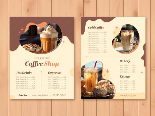 Brown Coffee Menu 646579168