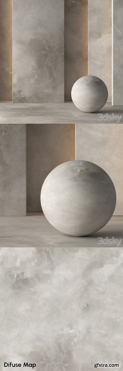 Concrete Material 8K