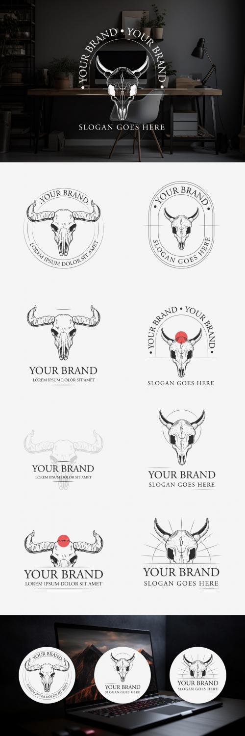 Set Of Brand Logos 646565946