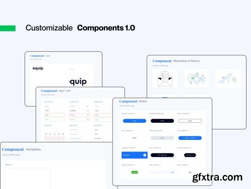 Equip App Ui Kit Design Ui8.net