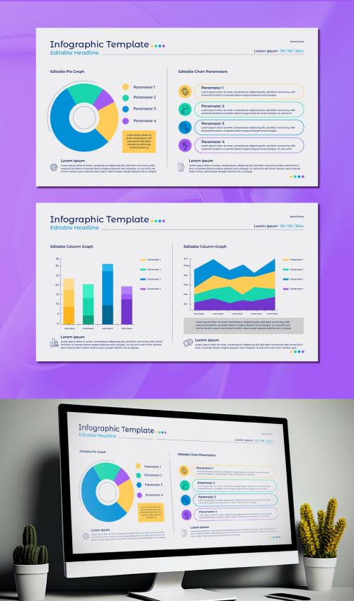 Minimalist Business Digital Infographic 646565916