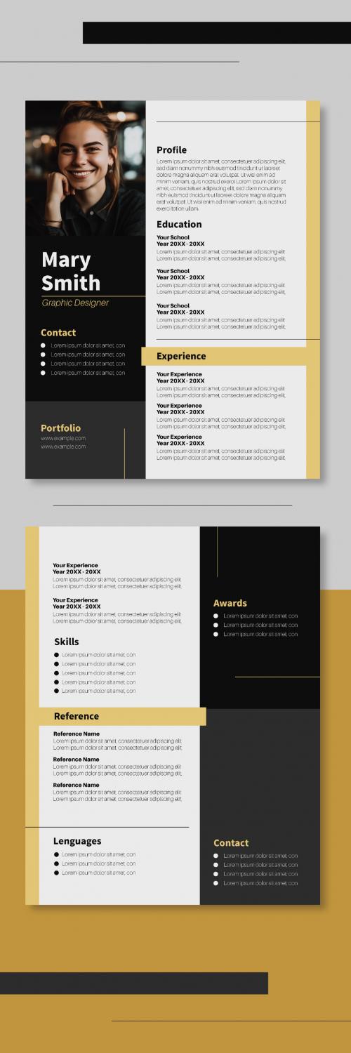 Professional Resume Layout 646565872