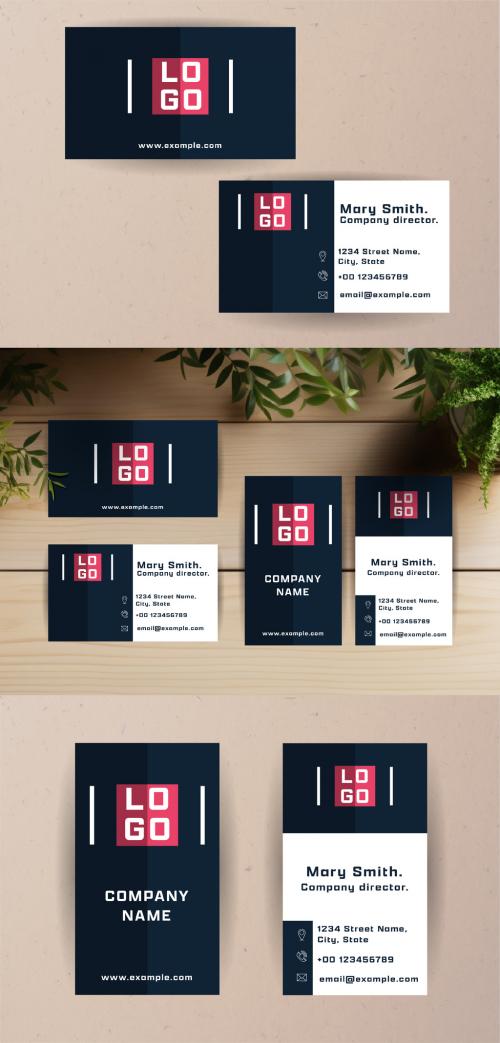 Geometric Simple Business Card 646565857