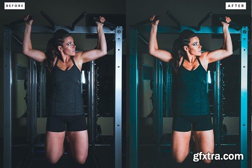 Fitness Lightroom Presets 64GYYYF