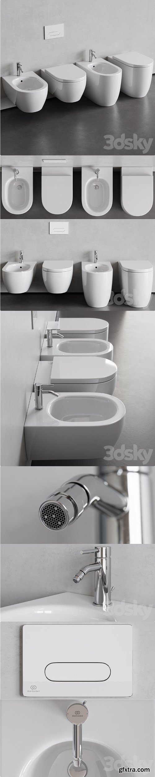 Ideal Standard - Blend Curve WC & Bidet