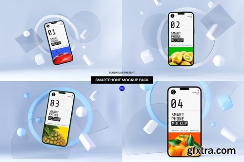 Smartphone Mockup Pack RBCLP3C