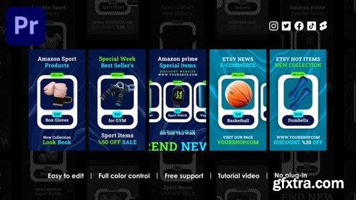 Videohive Online Shopping Instagram Reels 48420836