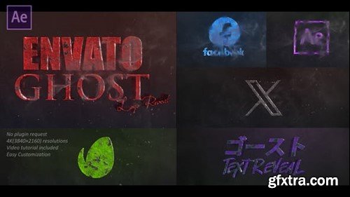 Videohive Ghost Smoke Logo Reveal 48417693