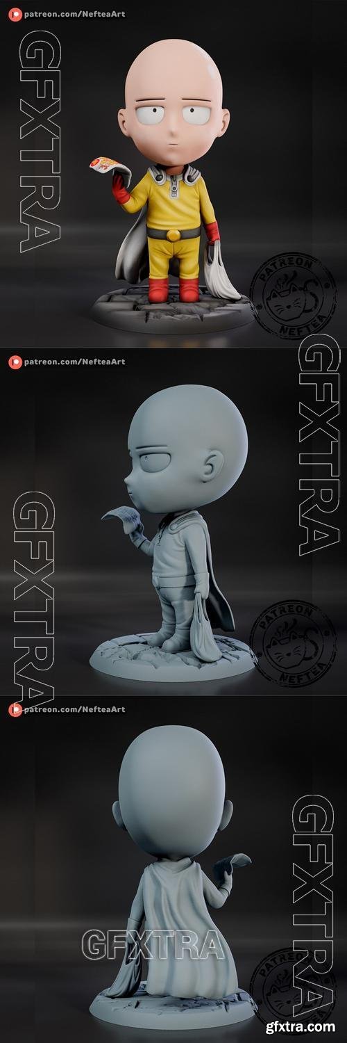 Saitama chibi &ndash; 3D Print Model