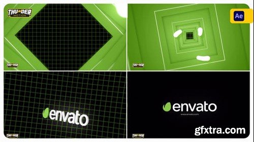 Videohive Dynamic Shape Tunnel Logo Reveal 48116474