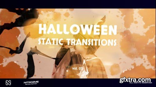 Videohive Halloween Transitions Vol. 03 48378353