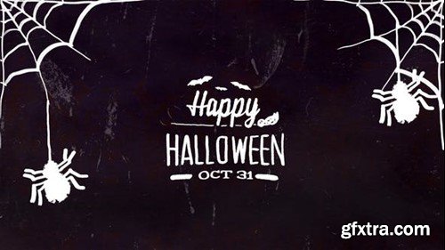 Videohive Halloween Doodles 48421884