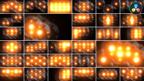 Videohive - Collection of Flashing Light for DaVinci Resolve - 48143733 - 48143733