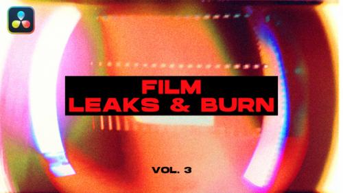 Videohive - Film Leaks & Burn Transitions VOL. 3 | DaVinci Resolve - 48160421 - 48160421