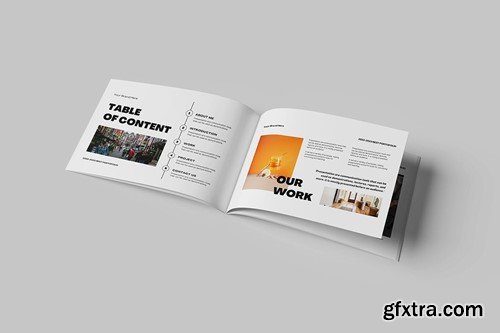 Landscape Magazine Mockup VMZ2NGH