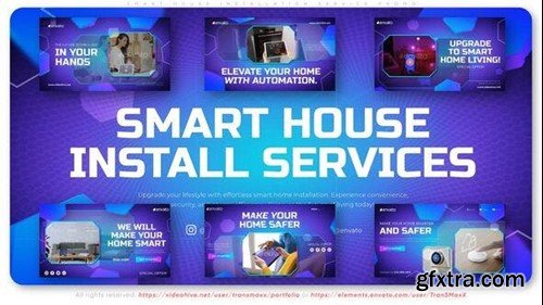 Videohive Smart House Installation Service Promo 48418658