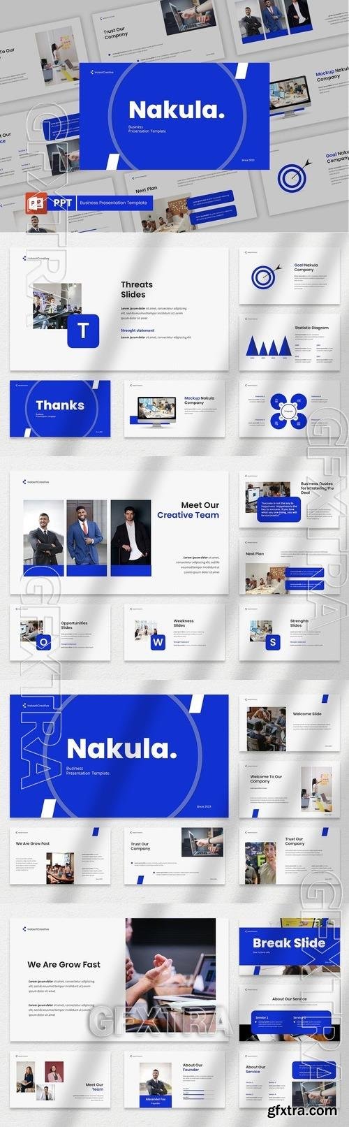 Nakula - Business Presentation Template X5CKR28