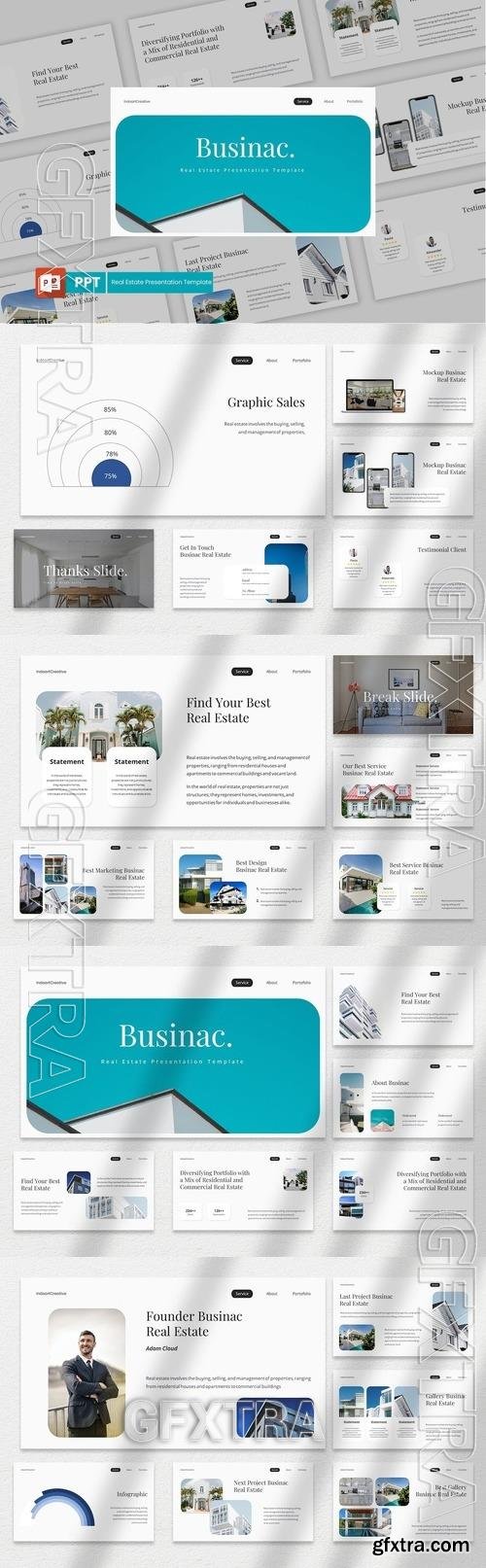 Businac - Real Estate Presentation template YN8A77C