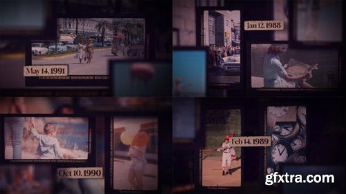 Videohive Photo History Slideshow 48422770