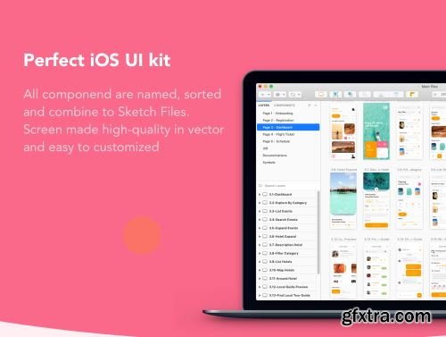 Intrave App UI Kit Ui8.net