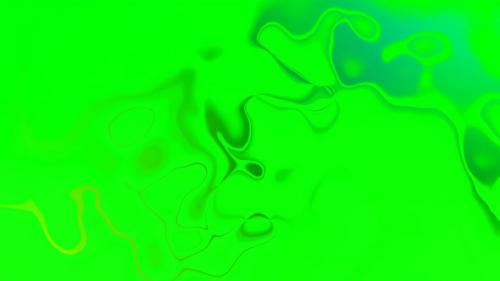 Videohive - Abstract green liquid - 48143647 - 48143647