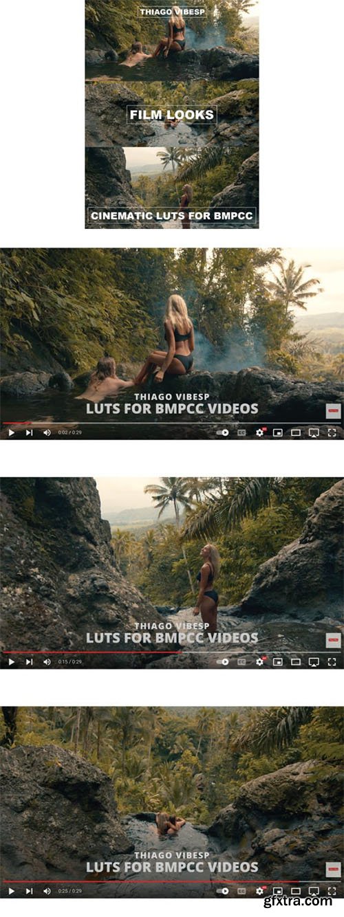 LUTs for BMPCC/BMPCC4K/BMPCC6K Pro