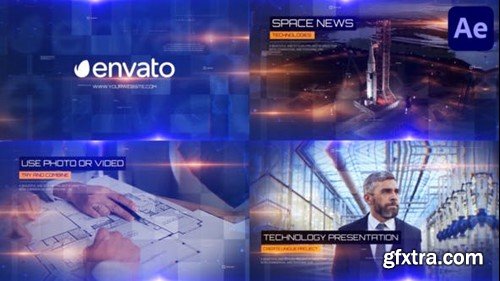 Videohive Industrial Technology Presentation for After Effects 48434593