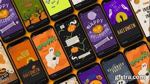 Videohive Halloween Stories Bundle 48433215