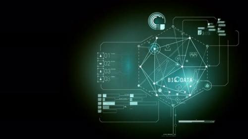 Videohive - Infographics on the Topic of Big Data - 48128320 - 48128320