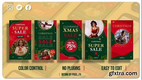 Videohive Christmas Sale Stories V1 48441036