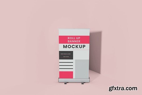 Roll Banner Mockups Presentations LNAQ57H