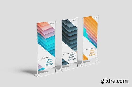 Rool up Banner Mockup L3PKGBA