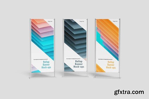 Rool up Banner Mockup L3PKGBA