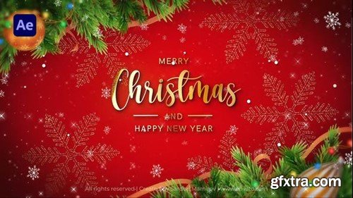 Videohive Merry Christmas Intro II Happy Christmas Intro 48461023