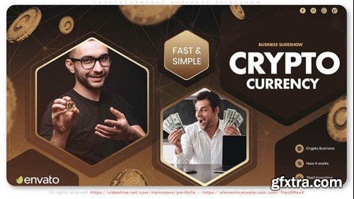 Videohive Cryptocurrency Business Slideshow 48454680