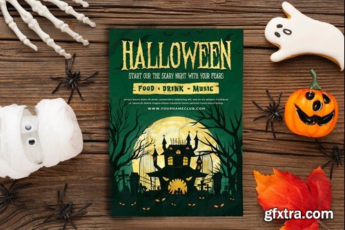 Halloween Flyer Template ZS6E7RE