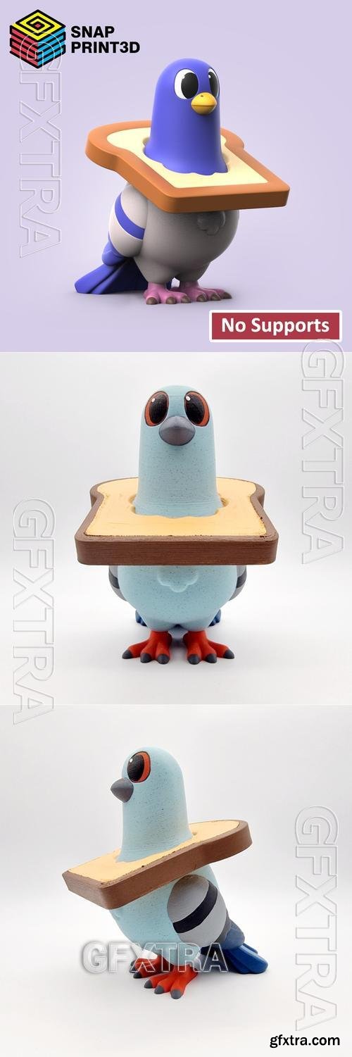 Pigeon &ndash; 3D Print Model