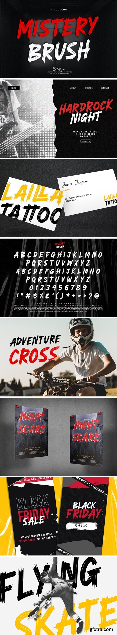 Mistery Brush Font